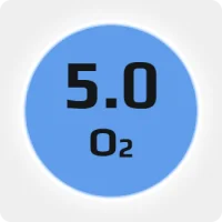 Кислород (О2) 5.0 (99,999%) в баллоне 40л 150бар, соединение  G3/4 (DIN 9)