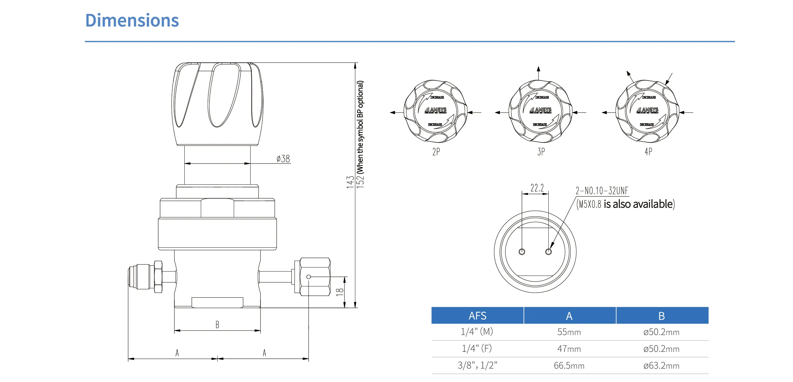 Регулятор AMFLO UHP AU24 Материал: Код ZS (Body,Gland-SUS316L;Poppet, Nozzle,Diaphragm-Hastelloy®C-22; Seat: PCTFE) ; Поверхность 0.25 um; 4х портовый, вх. давл. 159 бар, CV-0.45