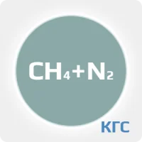Калибровочная газовая смесь: МЕТАН (CH4) 50 % + АЗОТ (N2) ост. в баллоне 5 л. Сталь, вентиль Латунь
